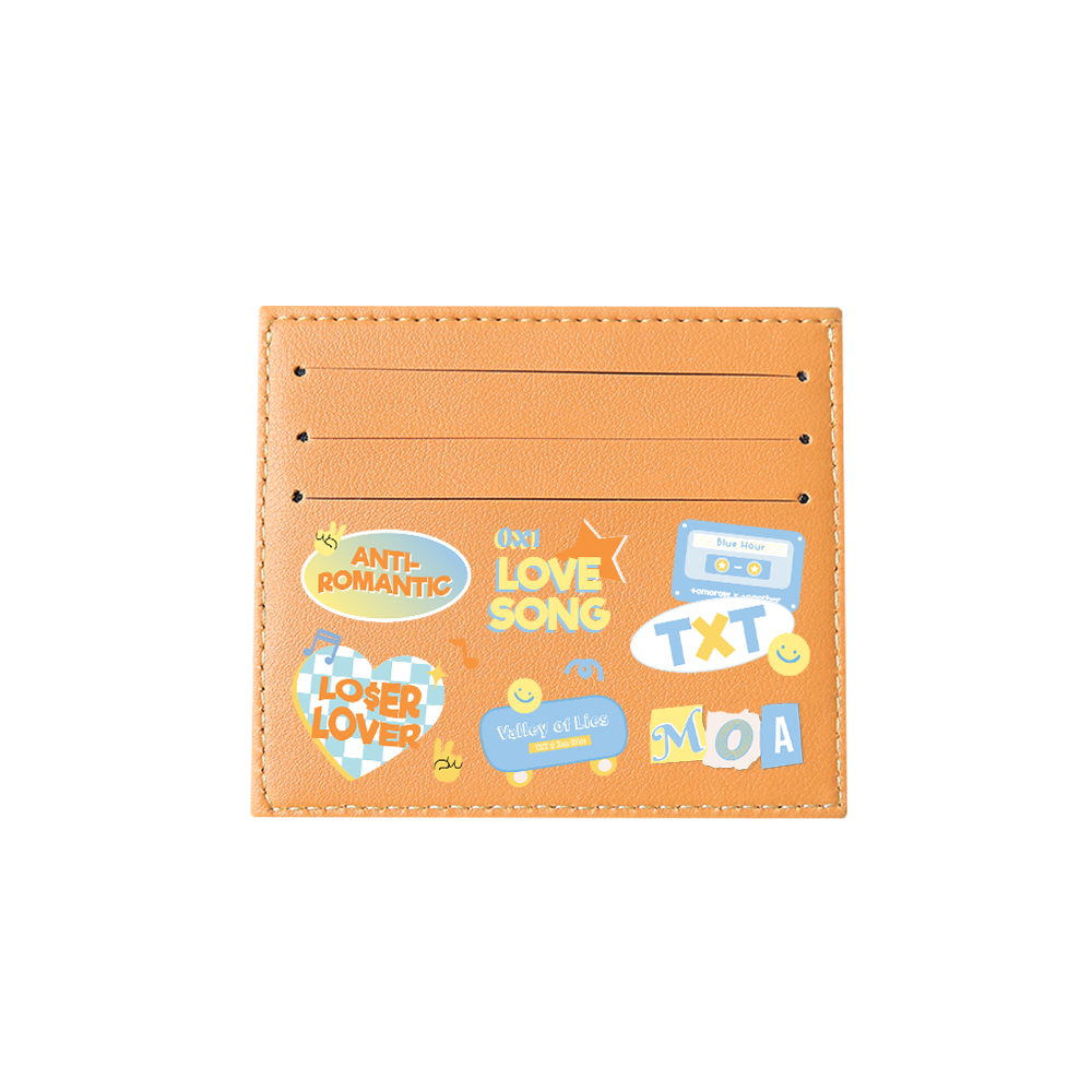 6 Slots Card Holder - TXT Sticker Pack