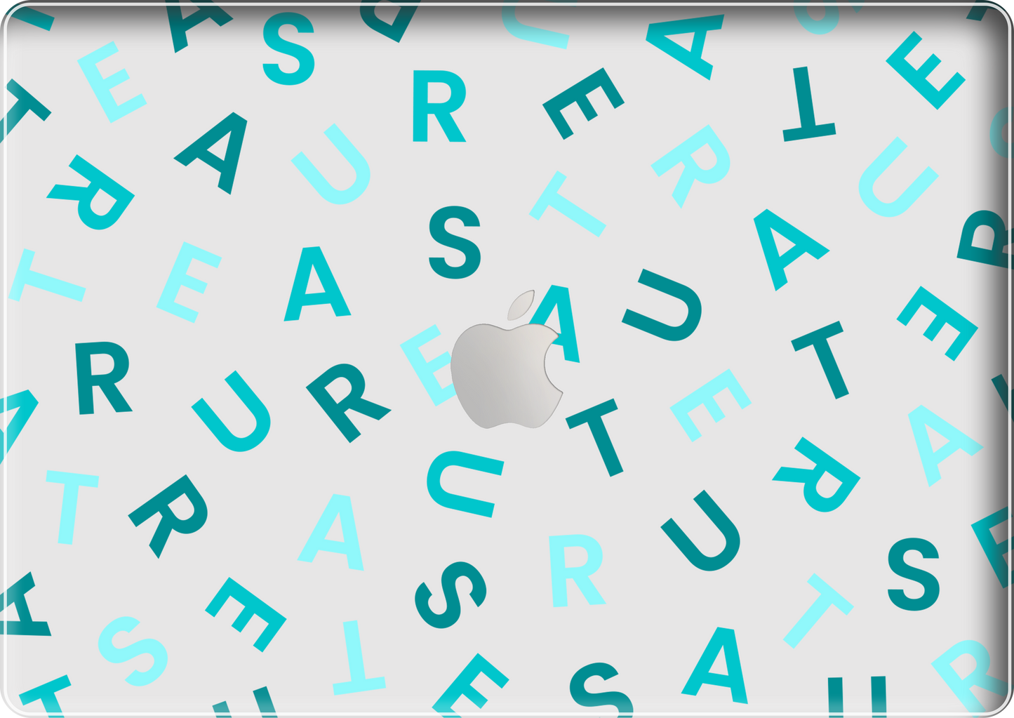 Macbook Snap Case - Treasure Monogram