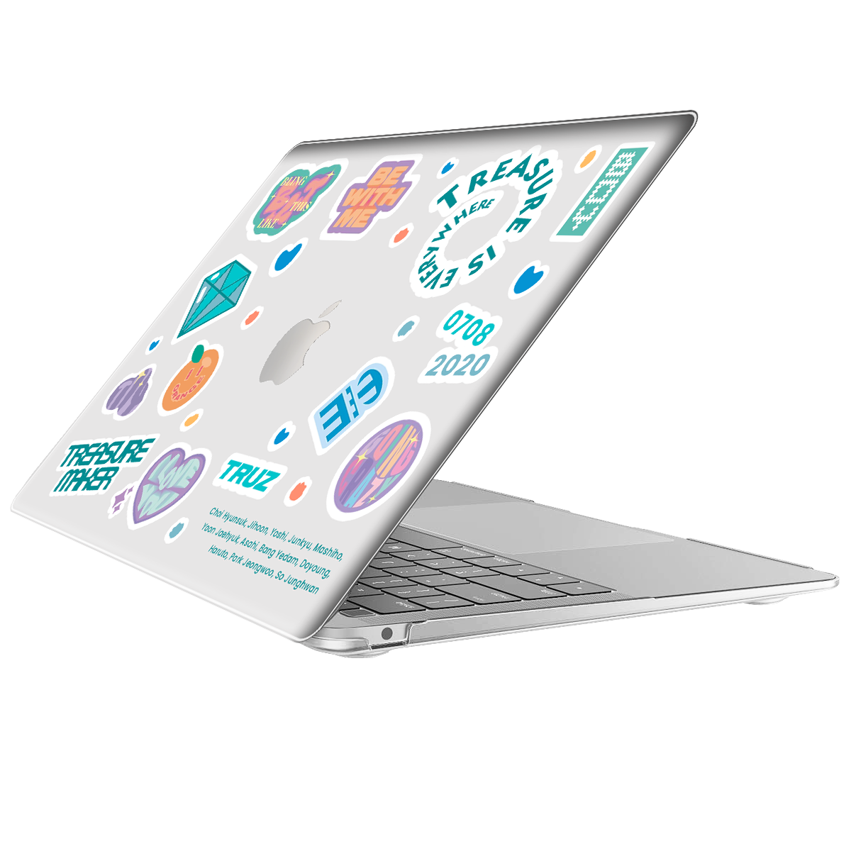 Macbook Snap Case - Treasure Sticker Pack