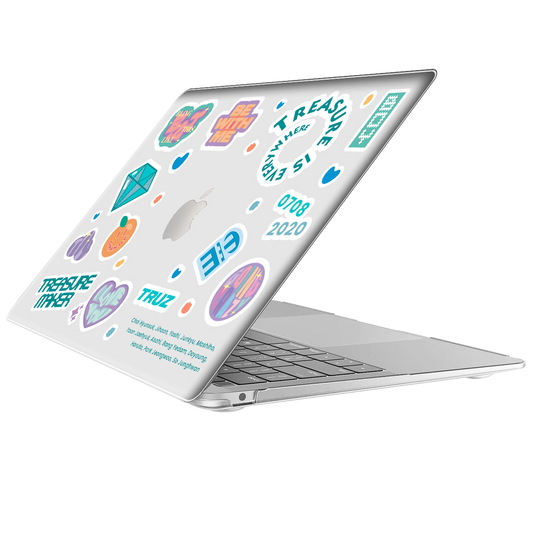 Macbook Snap Case - Treasure Sticker Pack