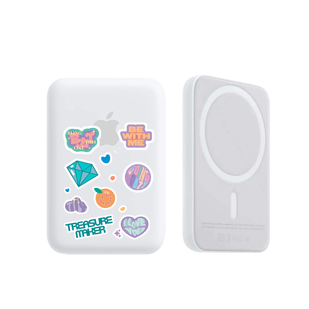 Magnetic Wireless Powerbank - Treasure Sticker Pack