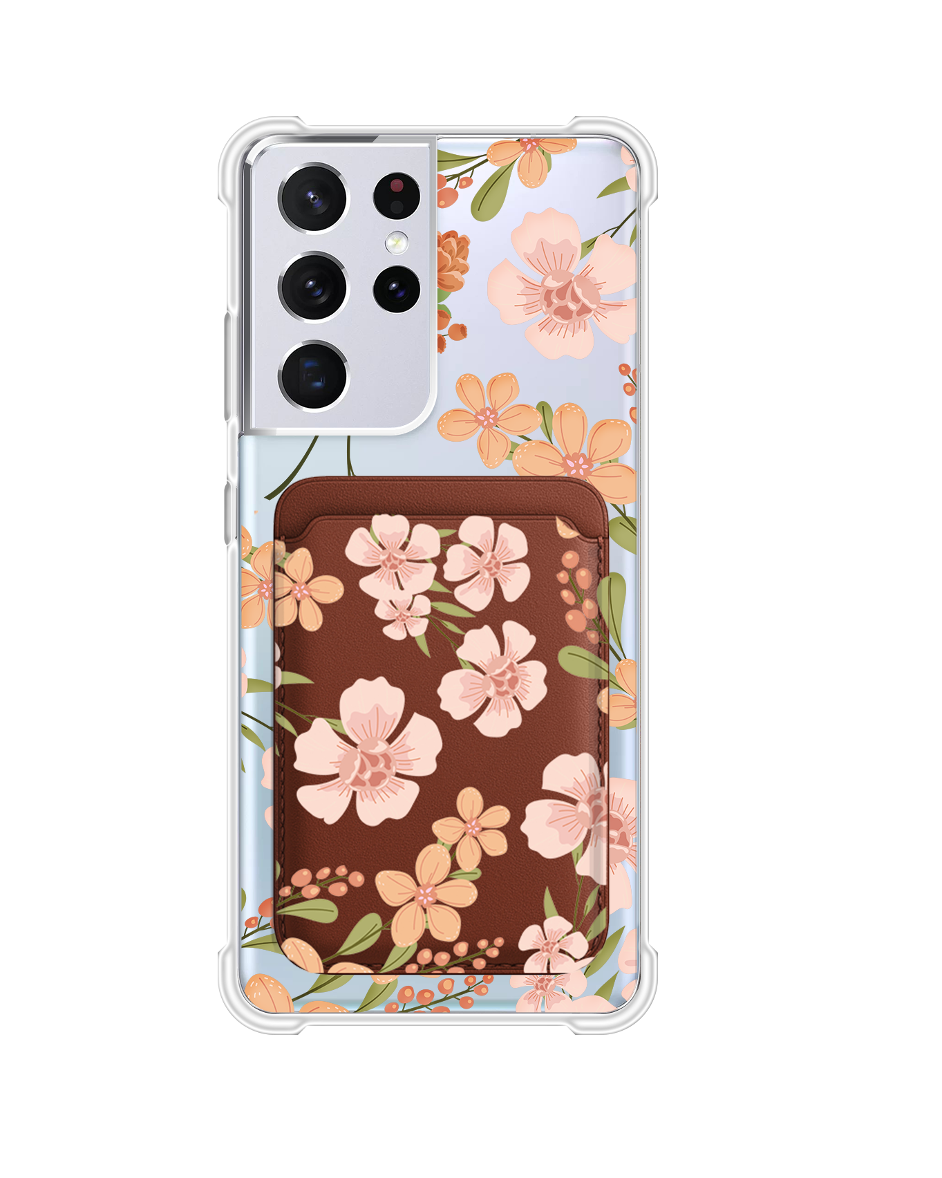 Android Magnetic Wallet Case - Vinca