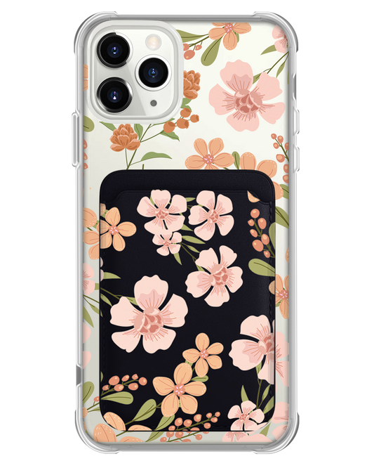 iPhone Magnetic Wallet Case - Vinca