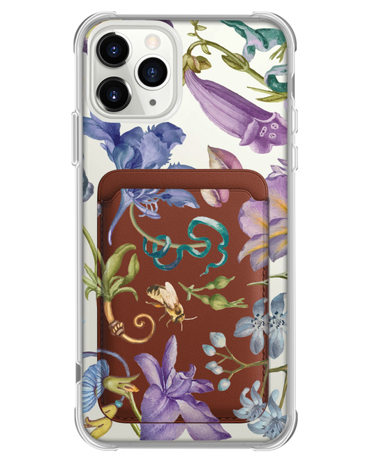 iPhone Magnetic Wallet Case - Violetta