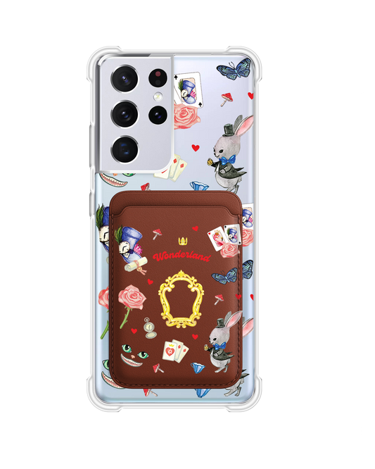 Android Magnetic Wallet Case - Wonderland