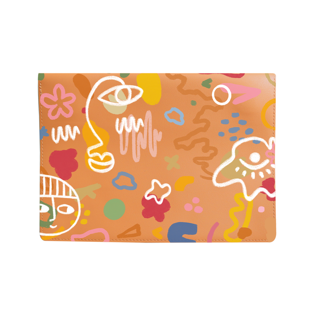 Vegan Leather Sleeve - Abstract 3.0