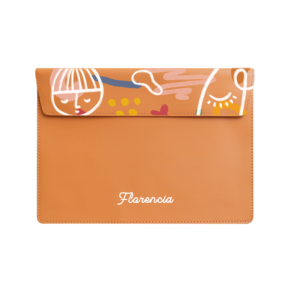 Vegan Leather Sleeve - Abstract 5.0