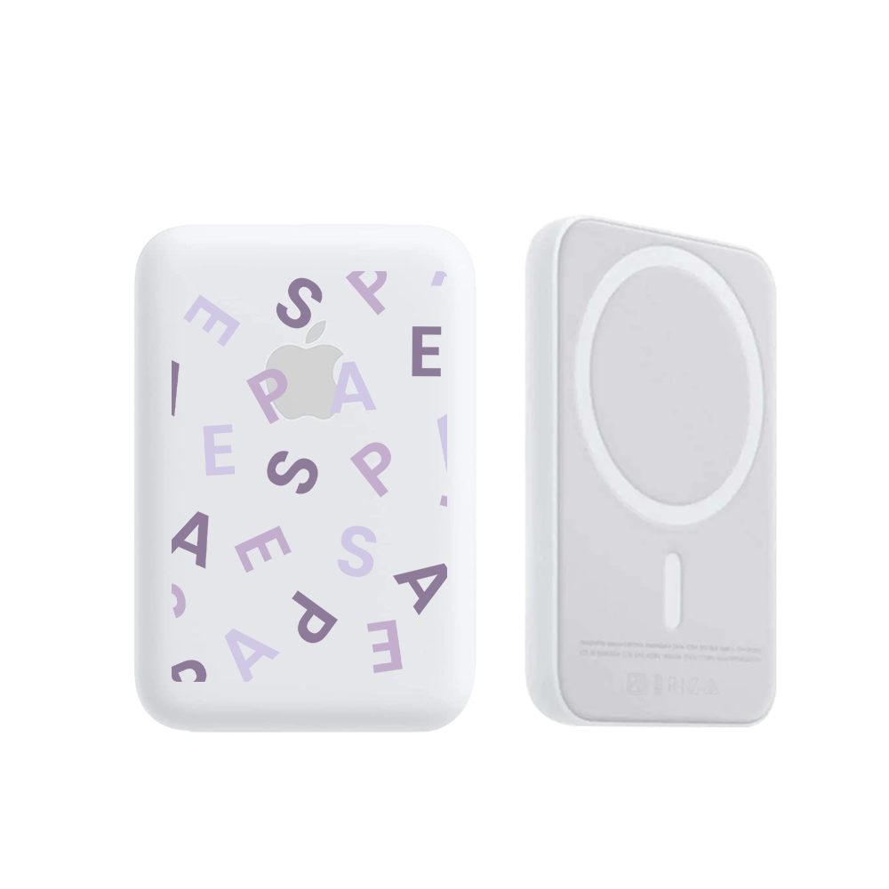 Magnetic Wireless Powerbank - Aespa Monogram