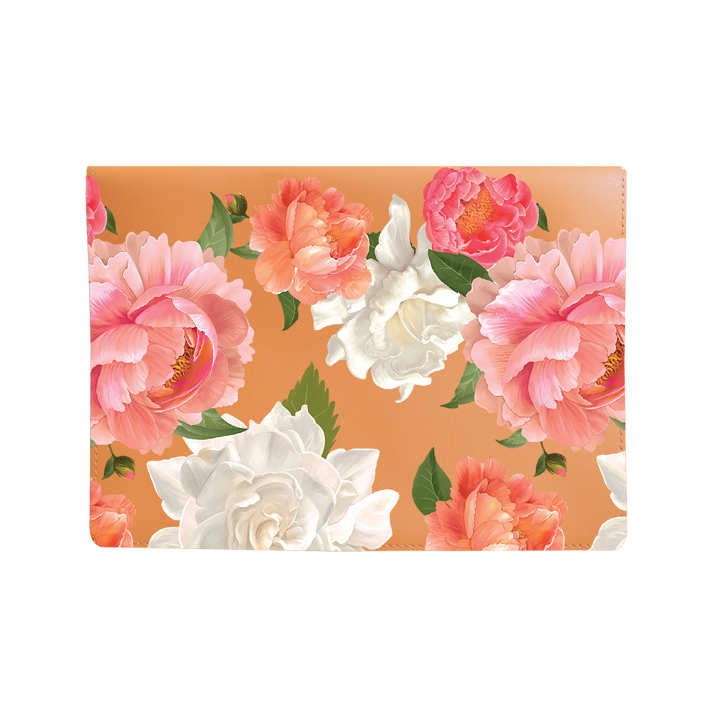 Vegan Leather Sleeve - August Peony