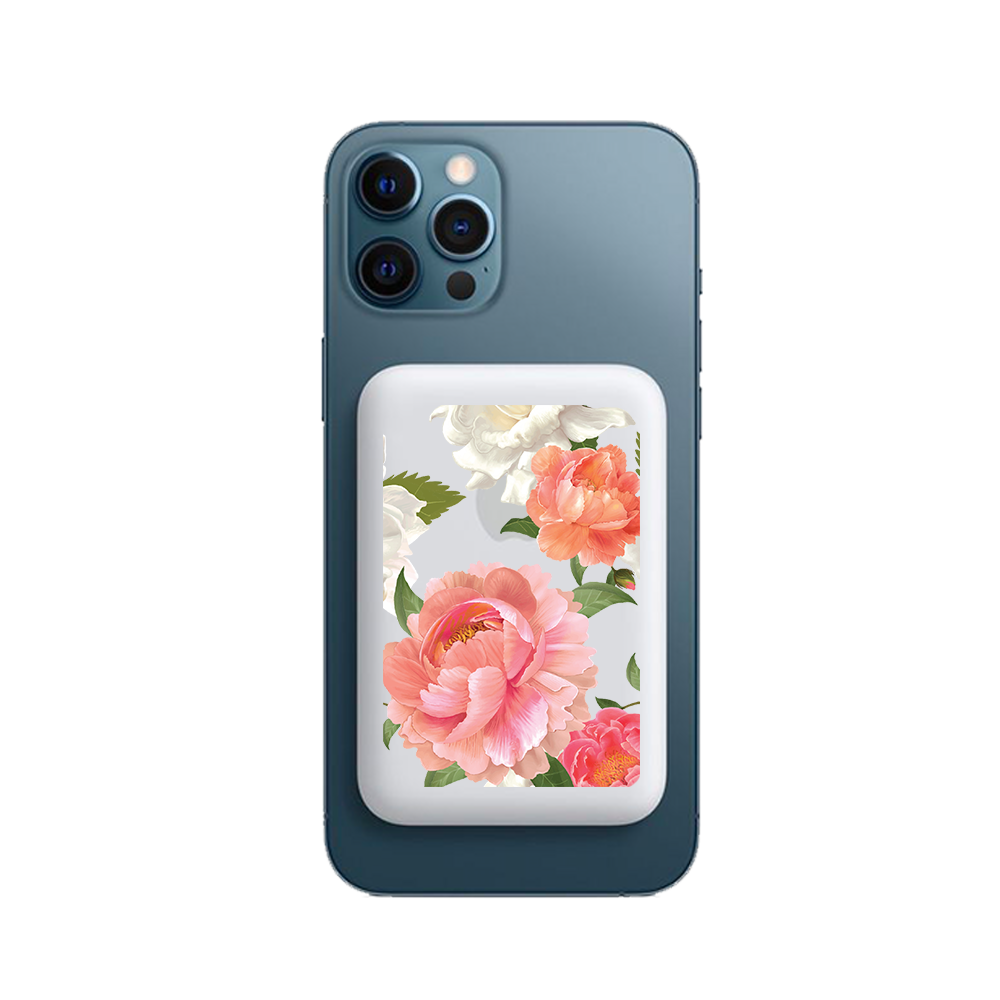 Magnetic Wireless Powerbank - August Peony