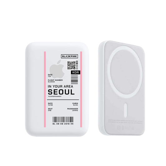Magnetic Wireless Powerbank - Blackpink In Your Area Ticket