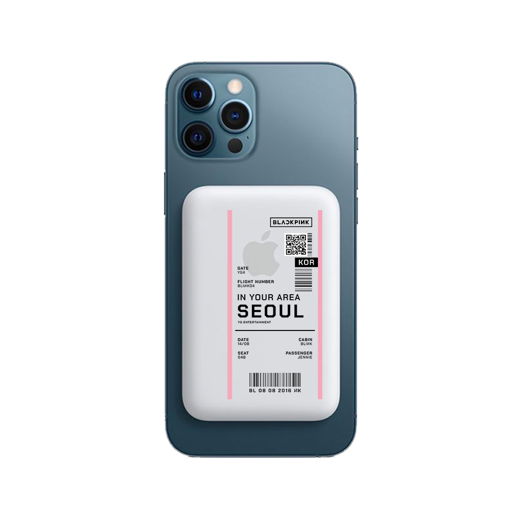 Magnetic Wireless Powerbank - Blackpink In Your Area Ticket