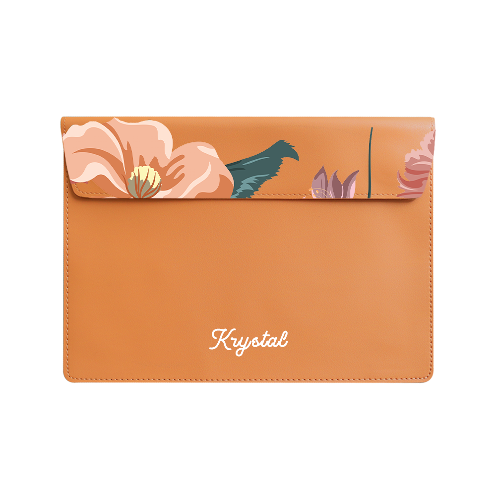 Vegan Leather Sleeve -Botanical Garden 1.0