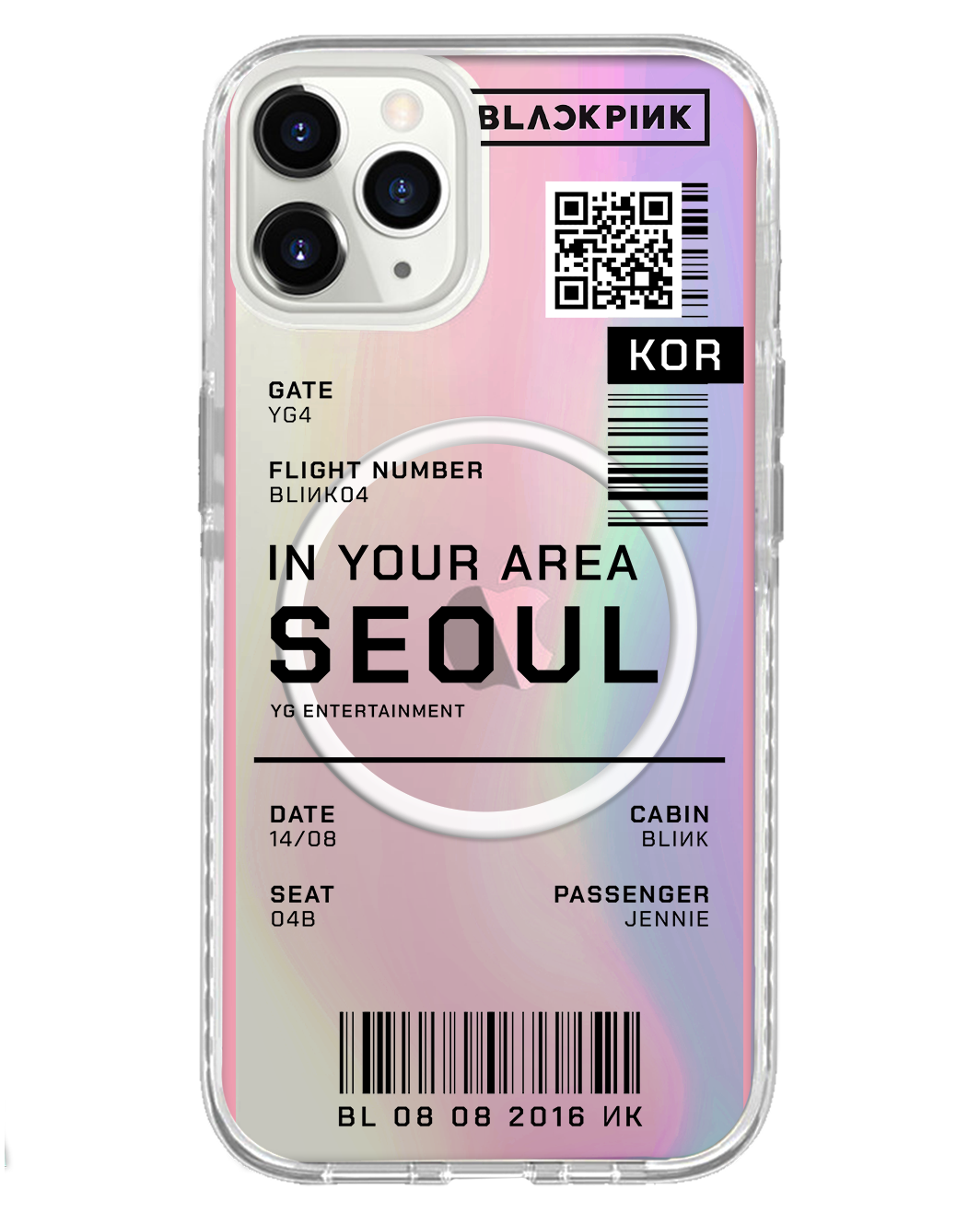 iPhone Rearguard Holo - Blackpink In Your Area Ticket