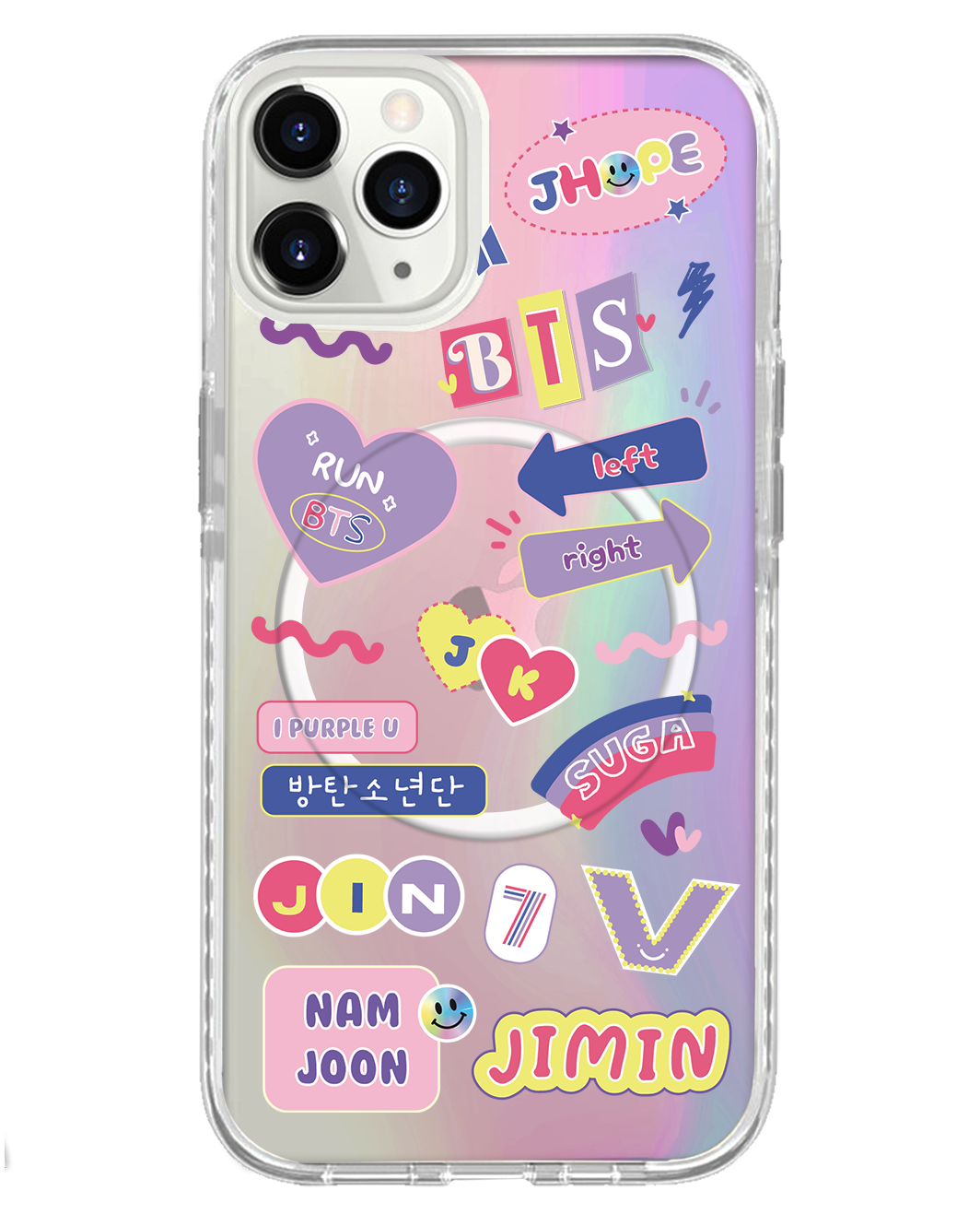 iPhone Rearguard Holo - BTS Members