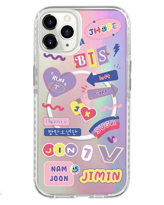 iPhone Rearguard Holo - BTS Members
