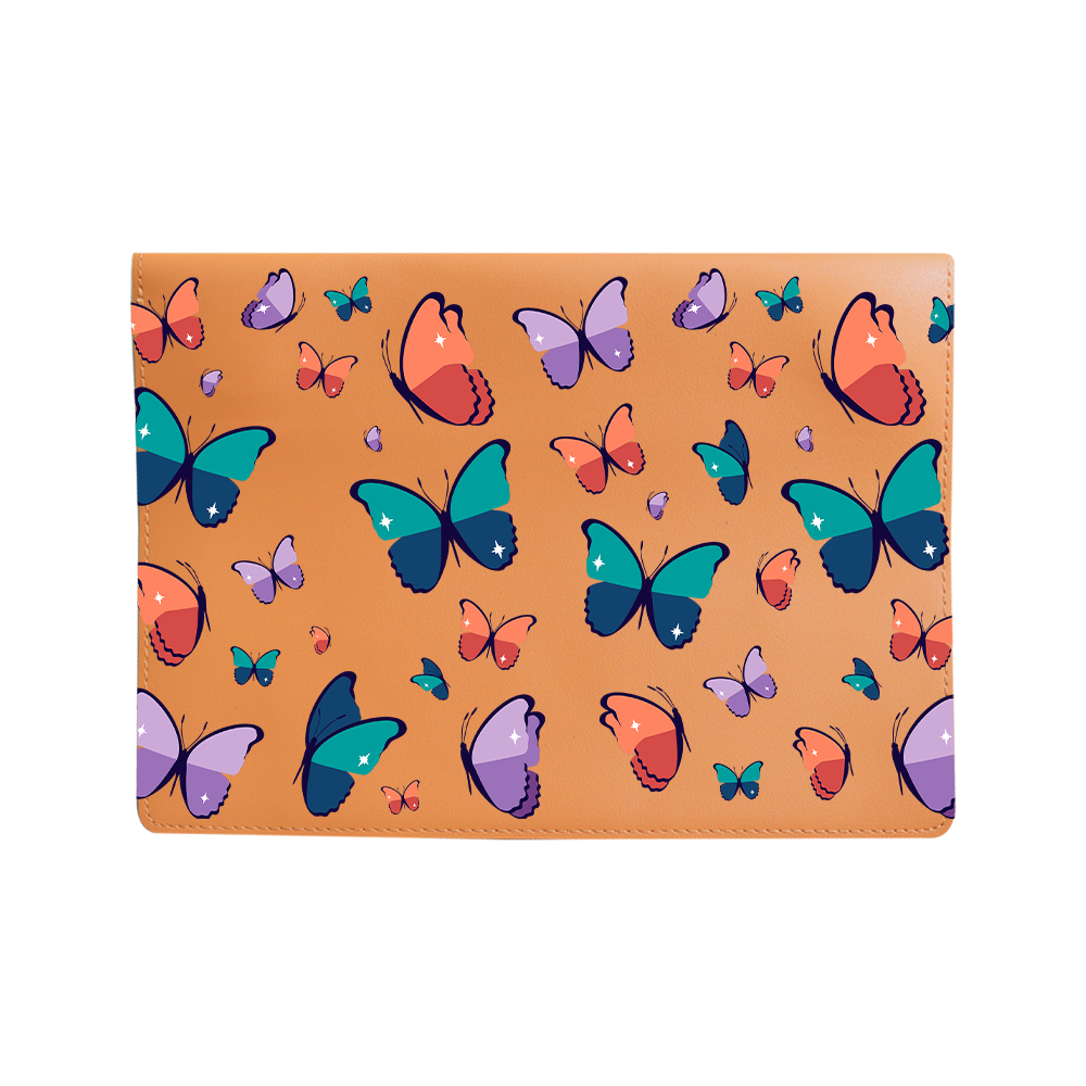 Vegan Leather Sleeve - Butterfly