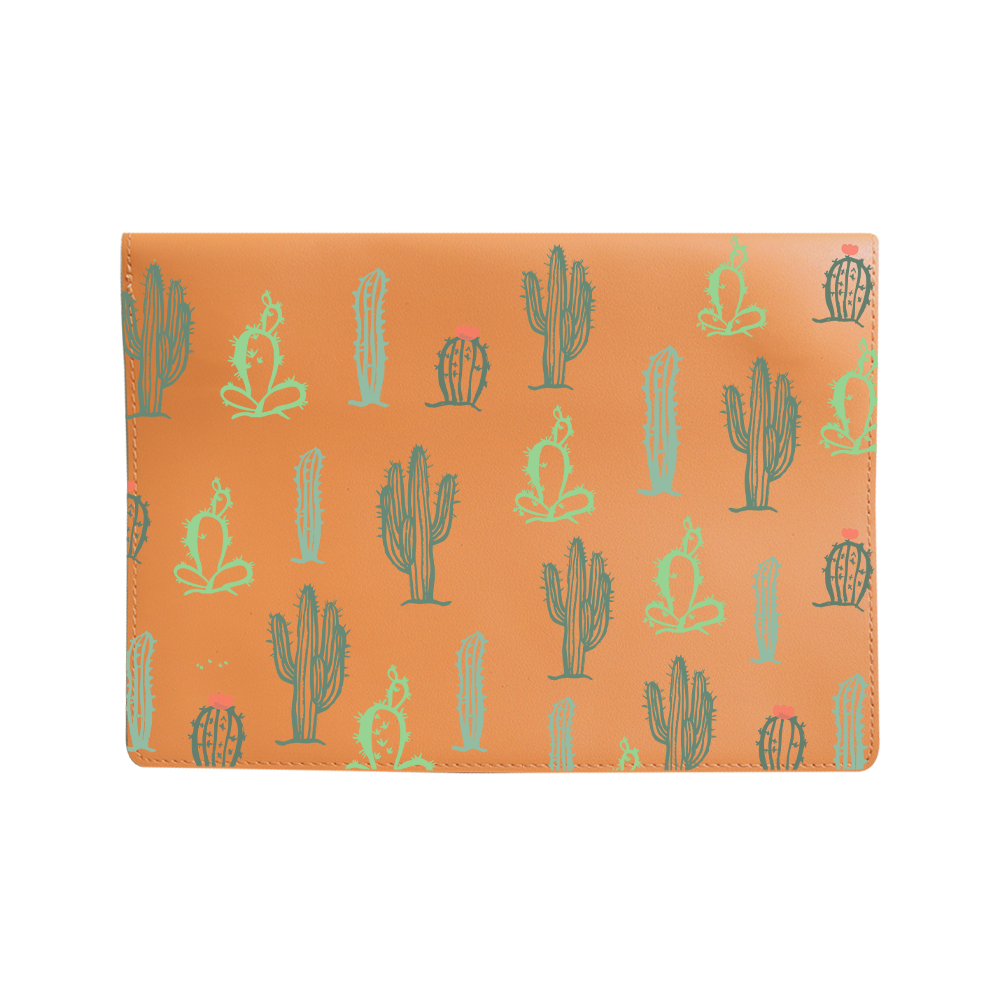 Vegan Leather Sleeve - Cactus