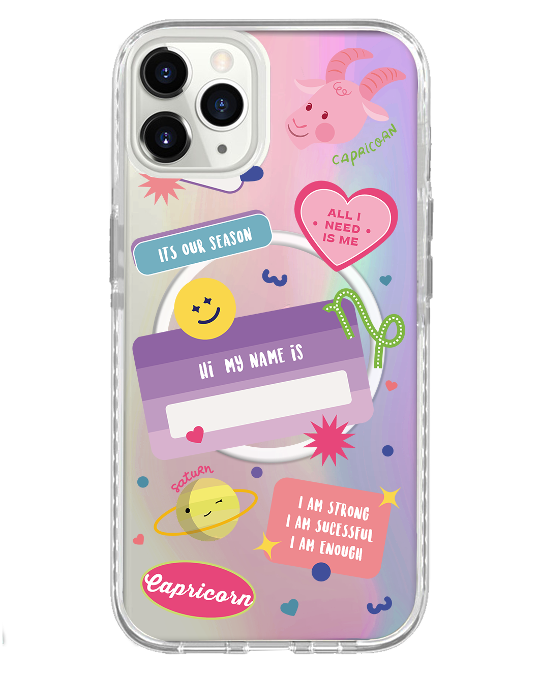 iPhone Rearguard Holo - Capricorn