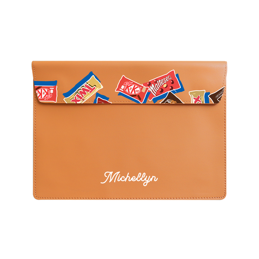 Vegan Leather Sleeve - Choco Sweet