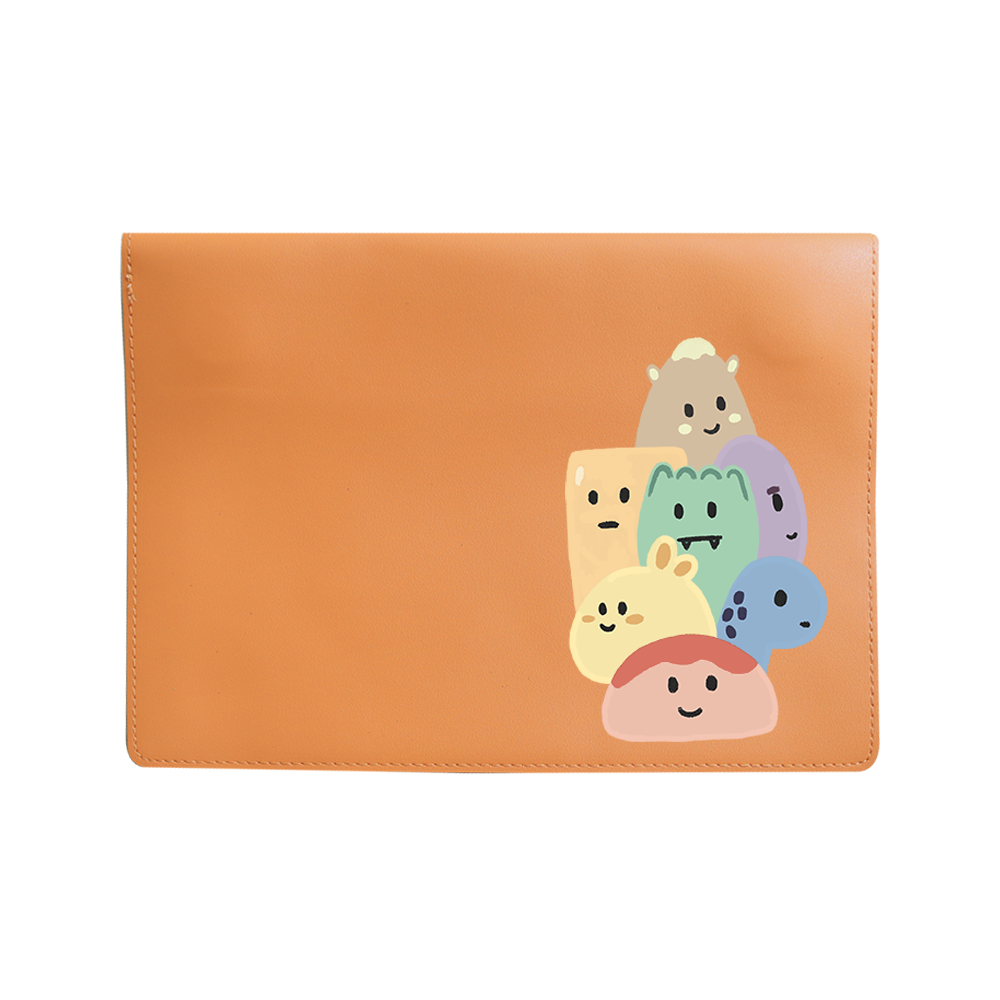 Vegan Leather Sleeve - Doodle 2.0