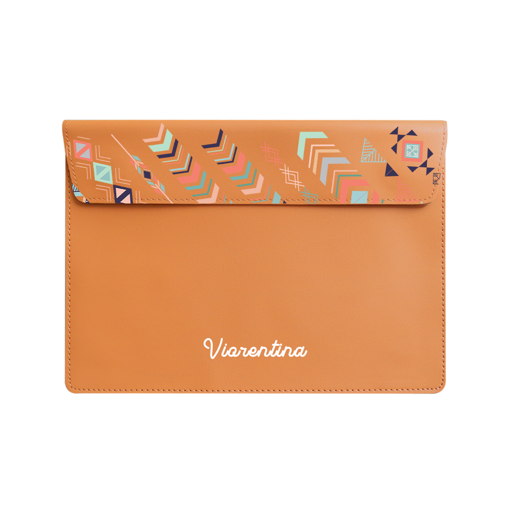 Vegan Leather Sleeve - Ethnic 1