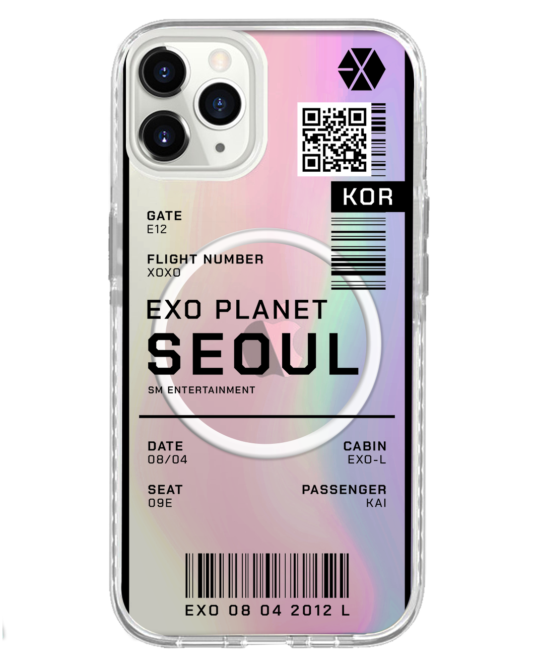 iPhone Rearguard Holo - EXO Planet Ticket