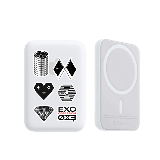 Magnetic Wireless Powerbank - EXO Sticker Pack