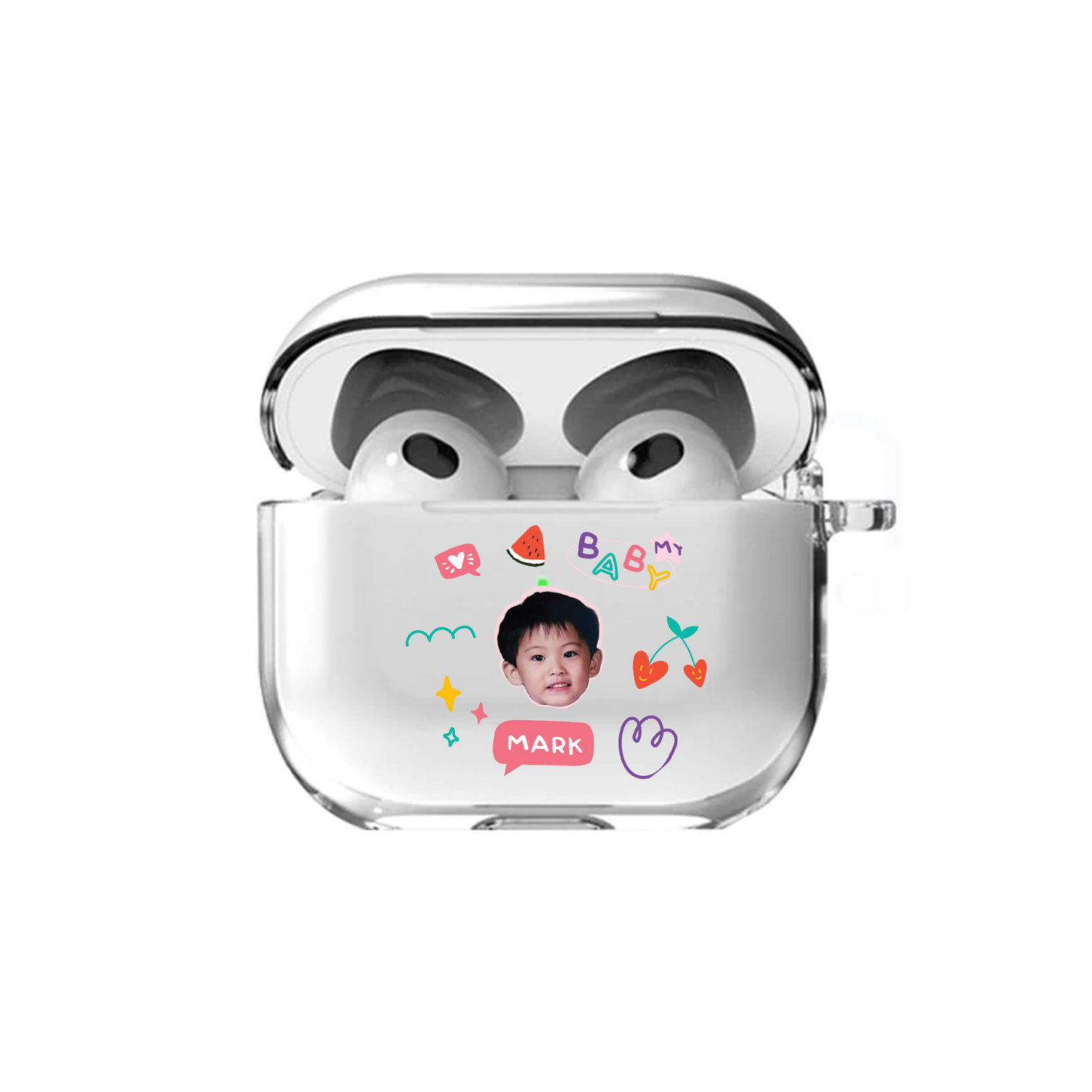 Airpods Case - Face Grid