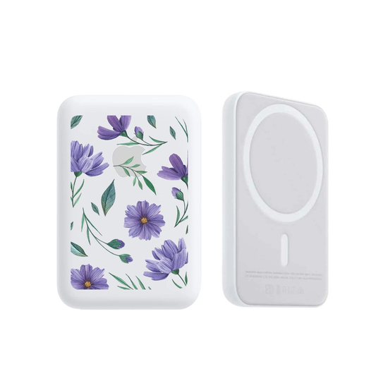 Magnetic Wireless Powerbank - February Violet