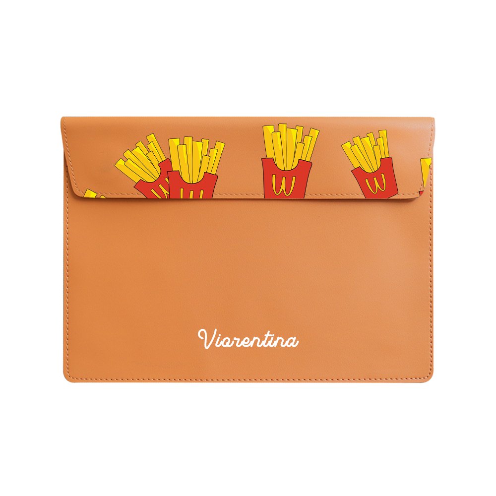 Vegan Leather Sleeve - Fries