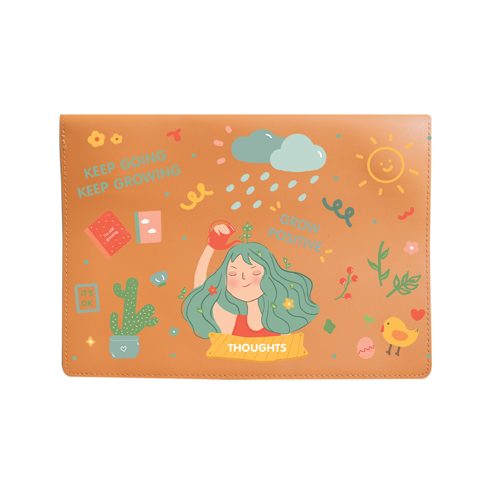 Vegan Leather Sleeve - Grow