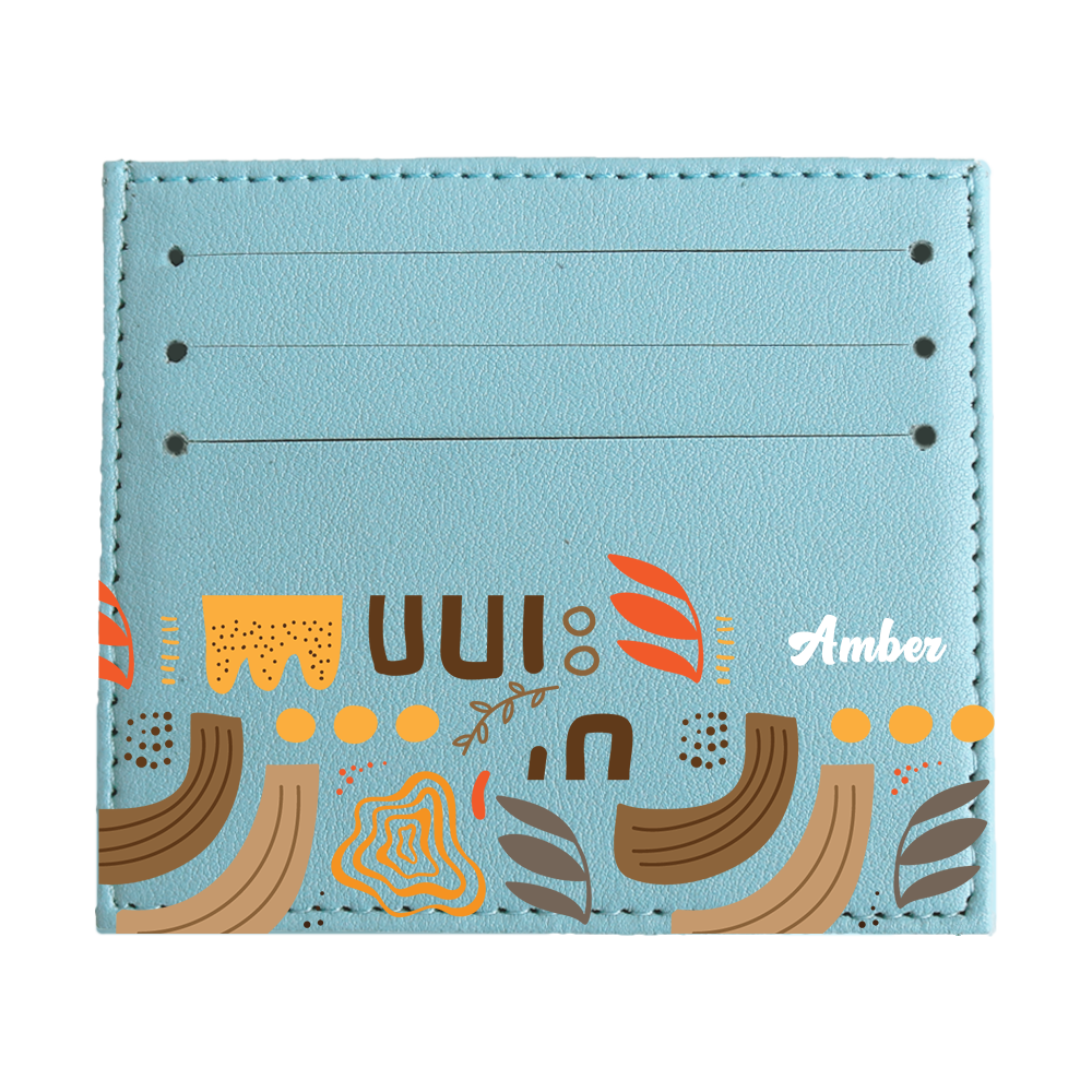 6 Slots Card Holder - Hello Autumn