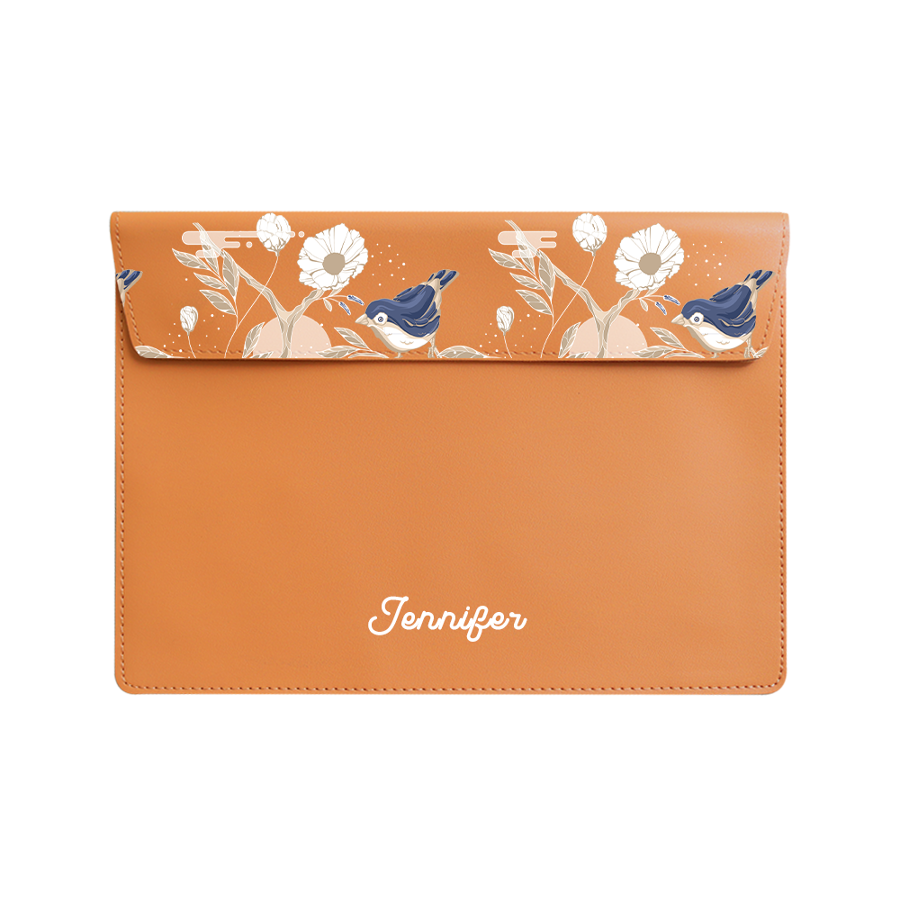 Vegan Leather Sleeve - Lovebird 1.0