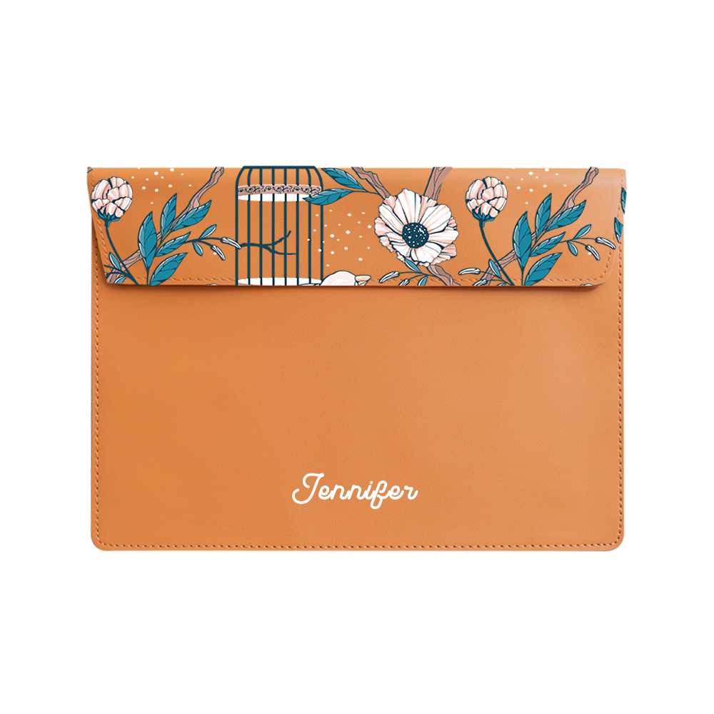 Vegan Leather Sleeve - Lovebird 3.0