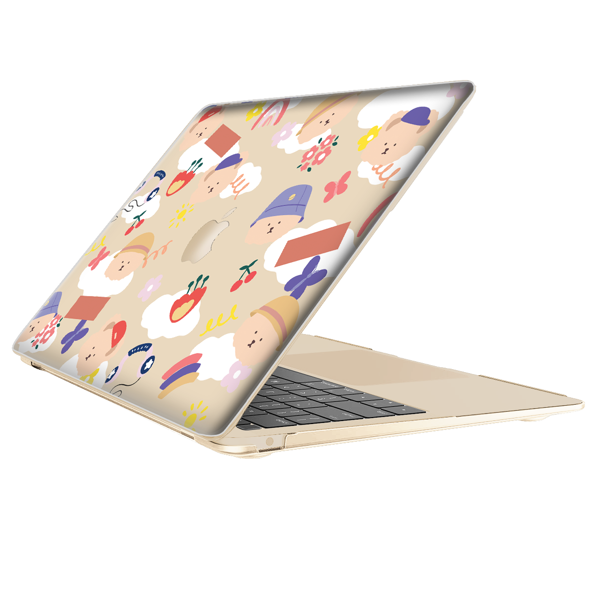 Macbook Snap Case - Bear in Style