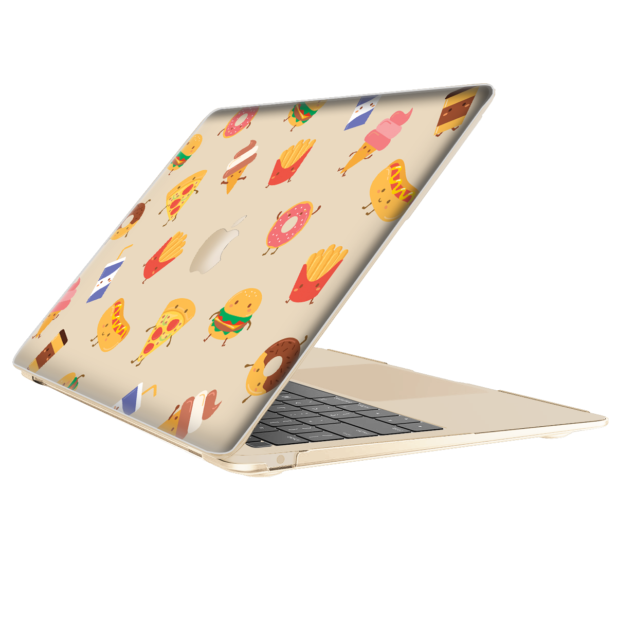 Macbook Snap Case - Fastfood