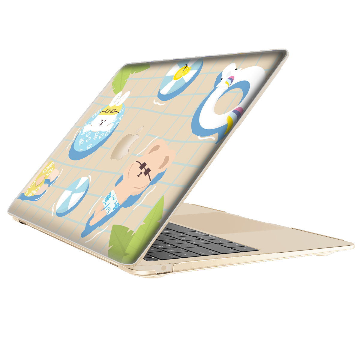 Macbook Snap Case - Pool Party 1.0