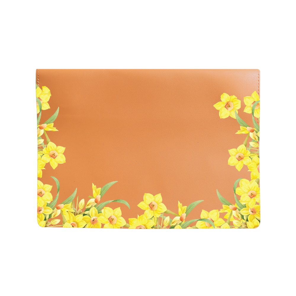 Vegan Leather Sleeve - March Daffodil