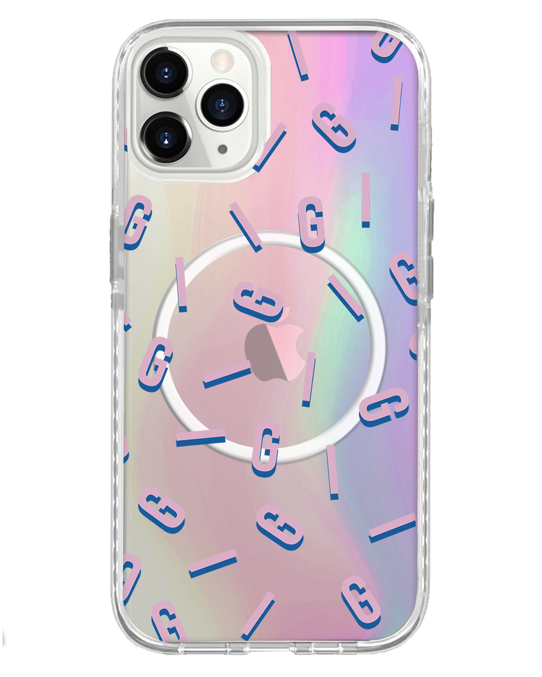 iPhone Rearguard Holo - Monogram 1.0 Cotton Candy