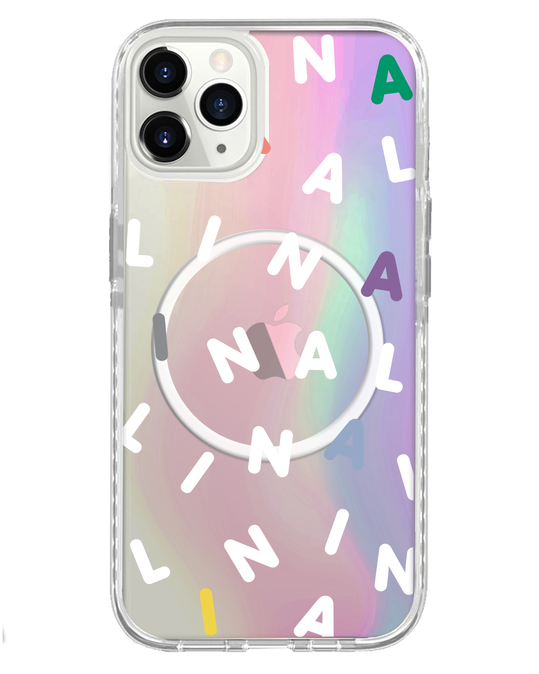 iPhone Rearguard Holo - Monogram 2.0 White