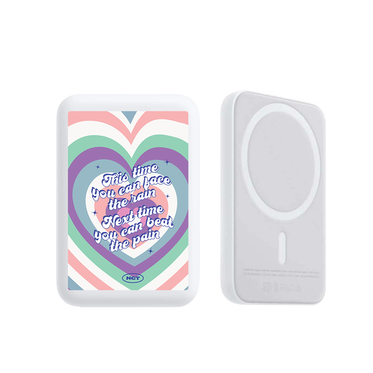 Magnetic Wireless Powerbank - NCT Beautiful Quotes