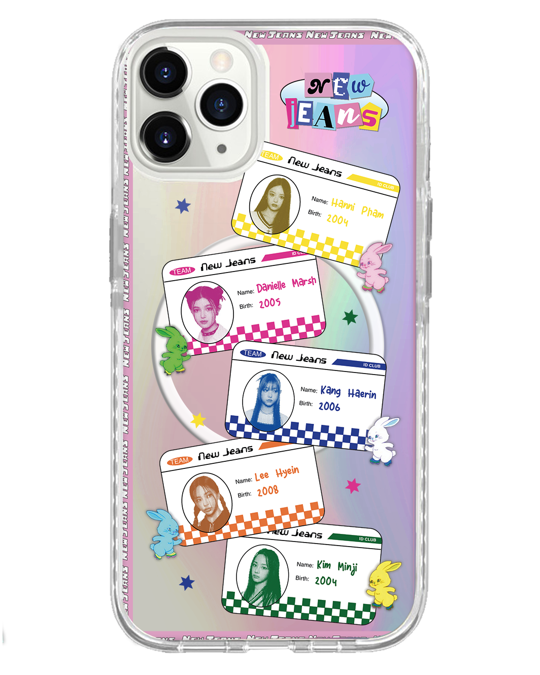 iPhone Rearguard Holo - New Jeans ID Club