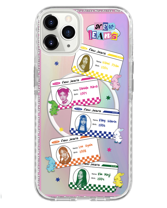 iPhone Rearguard Holo - New Jeans ID Club