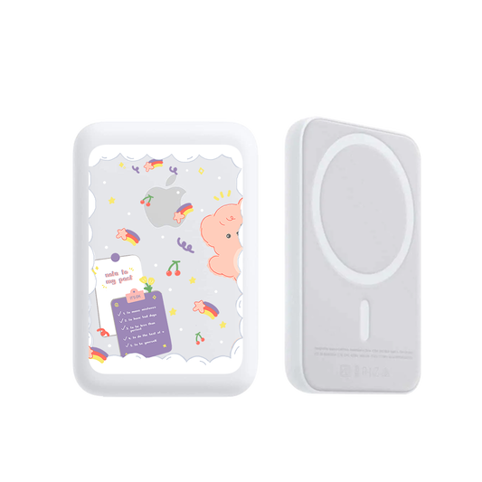 Magnetic Wireless Powerbank - Note To My Past
