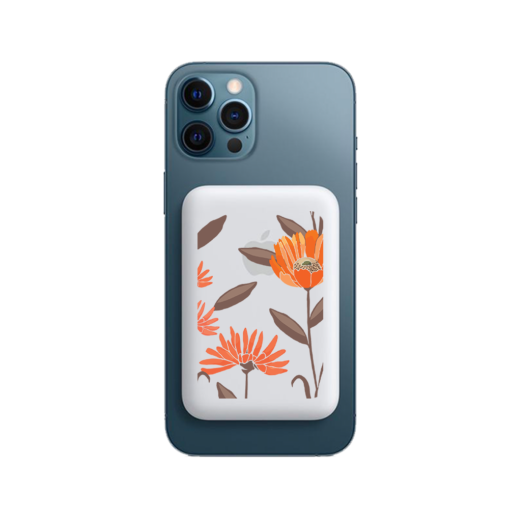 Magnetic Wireless Powerbank - November Marigold