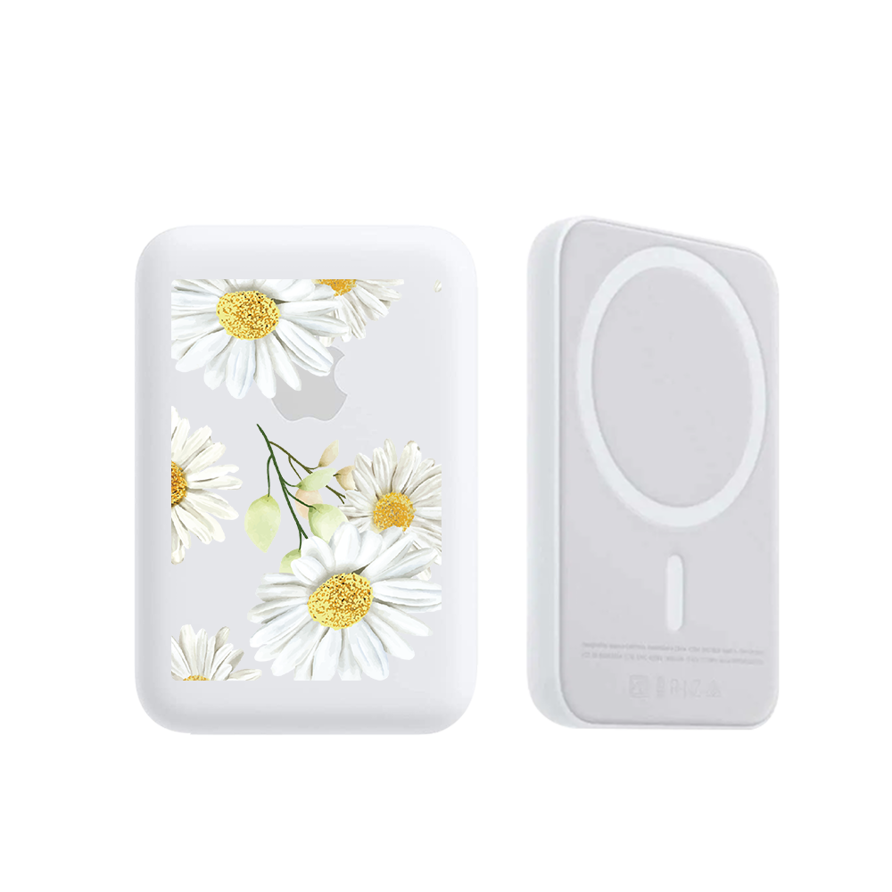 Magnetic Wireless Powerbank - October Chrysanthemum