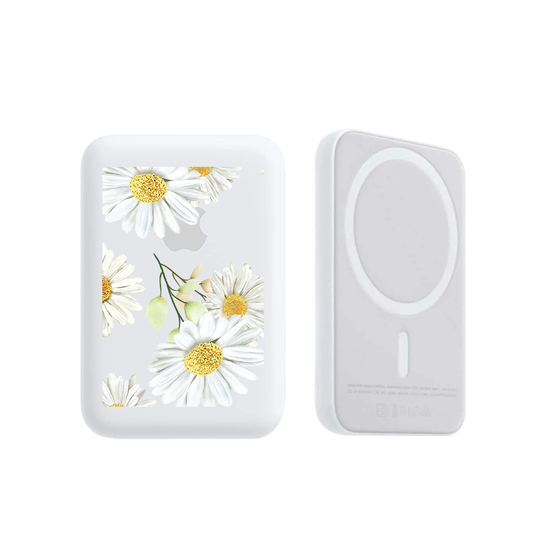Magnetic Wireless Powerbank - October Chrysanthemum