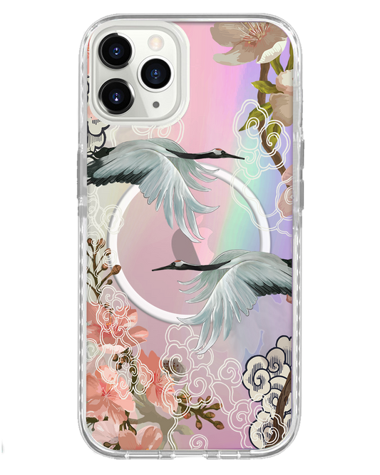 iPhone Rearguard Holo - Oil Painting Birds