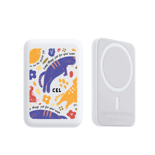 Magnetic Wireless Powerbank - Pet Lovers